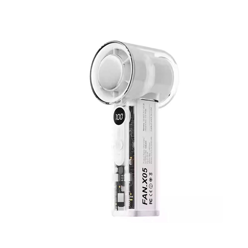 Mecha fans transparent fan